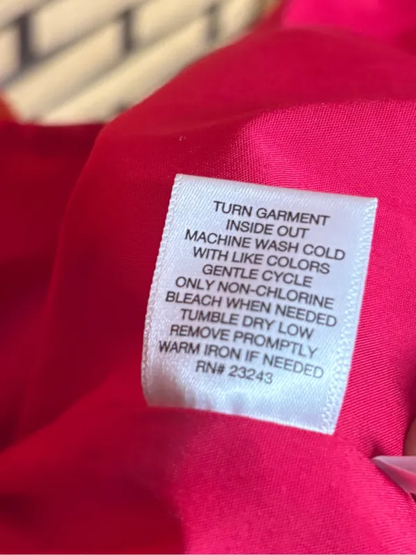 New York & company Orange and pink dress size XS - Image 8
