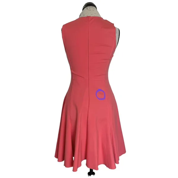 Halston Heritage Womens Dress Fit & Flare Sleeveless Summer Fall Wedding Sz 4 - Image 13