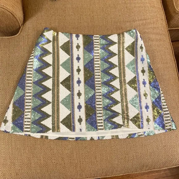 AQUA Sequin Skirt - Image 2