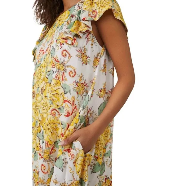 Free People Yara Patterned Mini Dress XS NWOT - Image 7