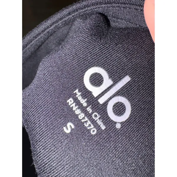 ALO Black Capri Leggings Size‎ Small - Image 4