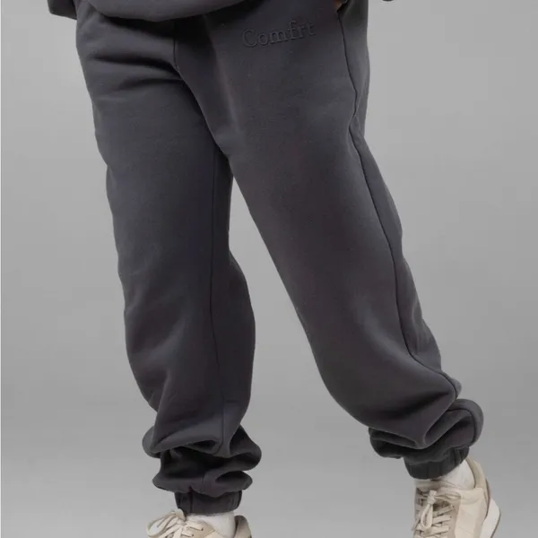 COMFRT Steel Grey Unisex Medium Sweatpants - Image 3