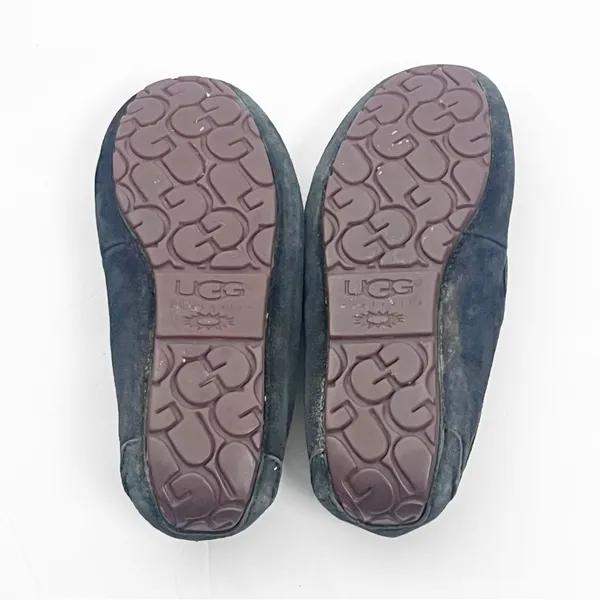 UGG AUSTRALIA Ansley Black Waterproof Water Resistant Suede Lined Slippers 7 - Image 4
