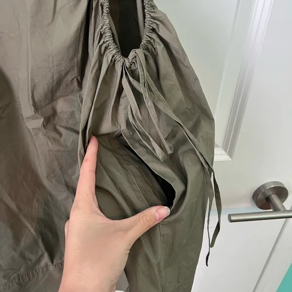 L'ACADEMIE‎ Edita Dress in Olive size Small - Image 7