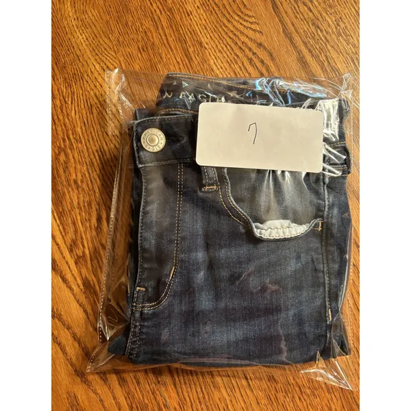 American Eagle Next Level Stretch Jeans, Women's Size 2,‎ Blue Denim - Image 12