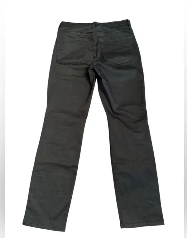J. Crew Women’s Mid-rise slim jean in 2003 super-stretch black Size 26 NWOT Flaw - Image 5