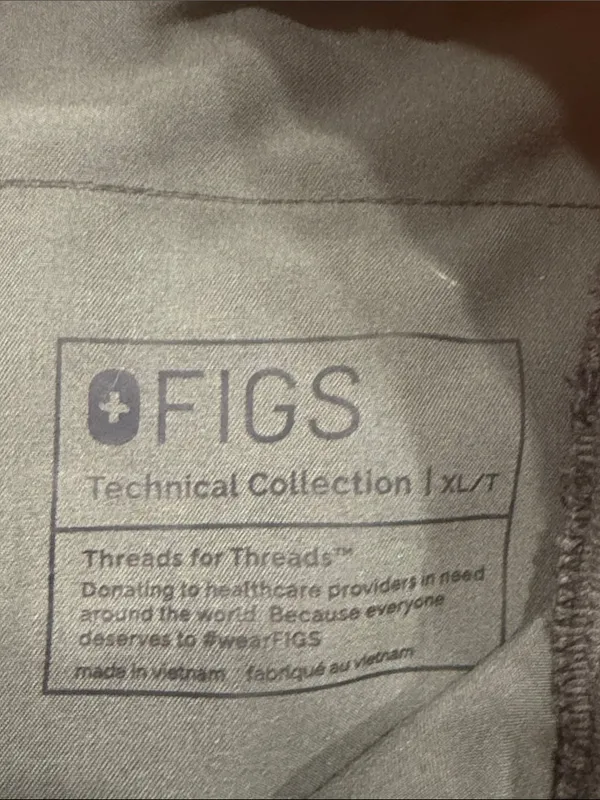 Figs women’s olive green Zamora joggers size xlarge tall . - Image 4