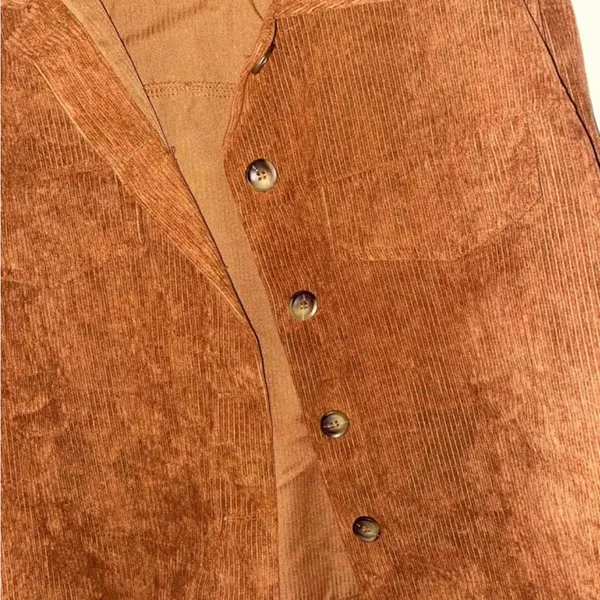 Brown Women’s Corduroy Jacket (2/XS) - Image 7