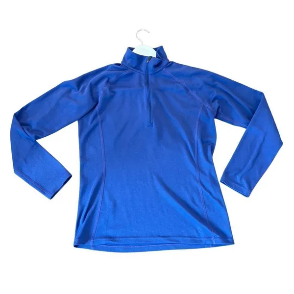 Eastern Mountain Sports EMS purple quarter zip pullover M - Image 2