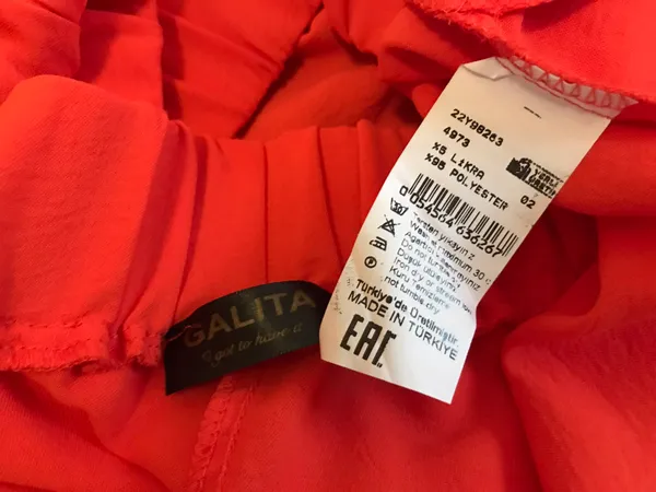 NWOT 2 Piece orange Outfit Shorts set size M - Image 12