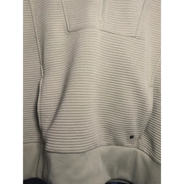 Bearpaw Outdoors Ribbed Quarter Zip Pullover Sage Green‎ Large NWT - Lg - Image 9
