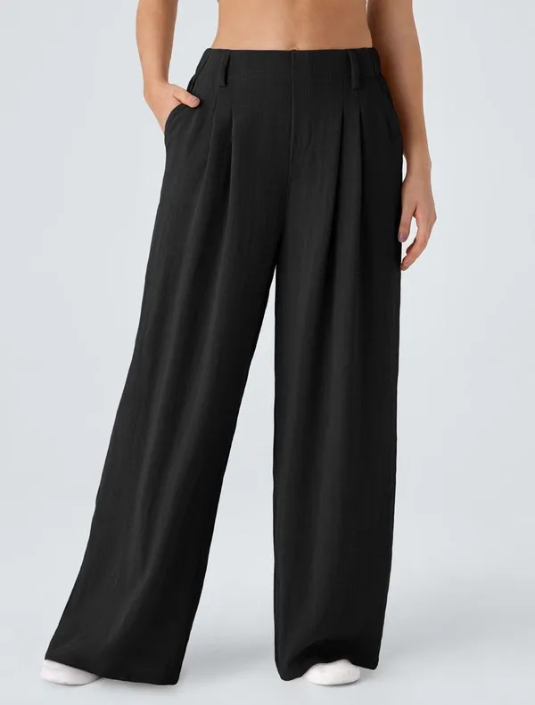 Halara Flowy Work Pants - Image 3