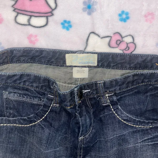 Y2K mini skirt Blue - Image 3