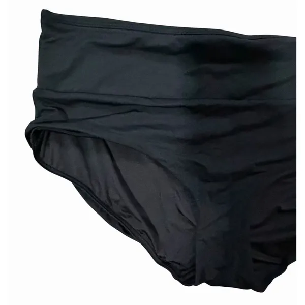 Athleta Essential Swim Boyshort‎ Black Women's Size Large - Image 5