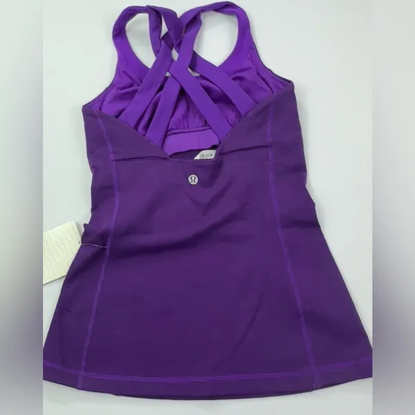 Lululemon Enhearten Tank purple size 2 - Image 3