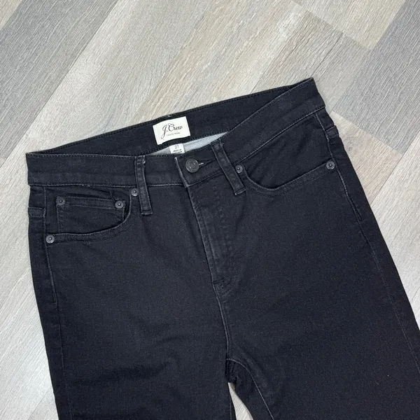 J. Crew High Rise Jegging Skinny Ankle Pants‎ Black 27 4 - Image 6