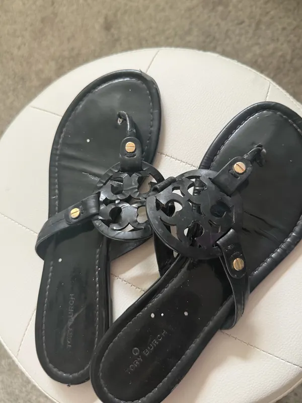 Tory Burch Black Sandals - Image 4