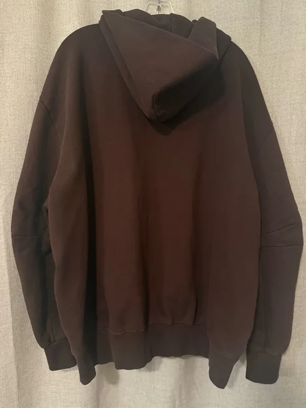 SKIMS NWT Boyfriend Fleece Boxy Zip-Up Hoodie | M - Image 7