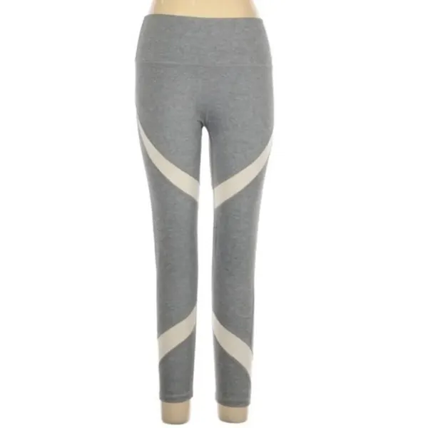 ✨ Gray White Chill Play Move High Waisted Activewear Bottoms✨ - Image 2