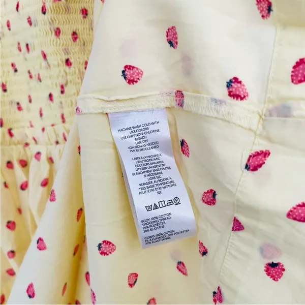 NWOT Free People Strawberry Yellow Midi Maxi Lavender Daze Dress Size Medium - Image 10