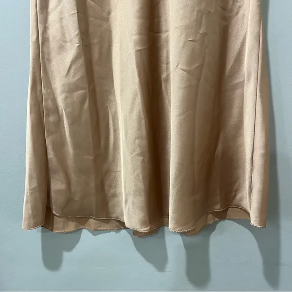 New‎ Collection Skirt MIDI Size Medium Peach Tan Cocktail Party NEW - Image 3