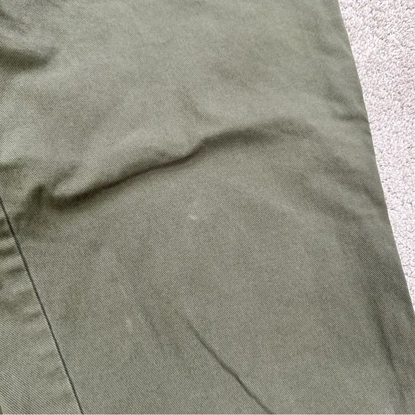 GAP Women’s Everyday Mid Rise Straight Up Khakis Pants in Army Jacket Green 10 - Image 17