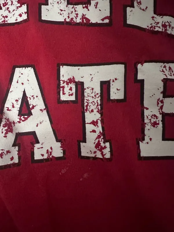 Ball State Graphic Tee Red Size M - Image 3