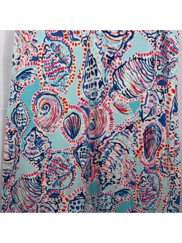 Lilly Pulitzer Seashell Print Sleeveless Shift Dress Women’s Large Coastal - Image 3
