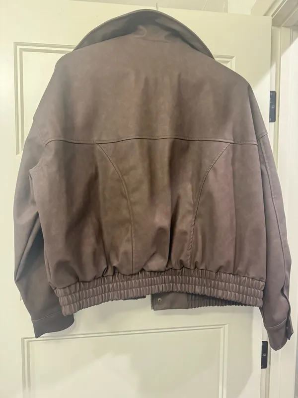 Edikted Faux Leather Jacket  - Image 2