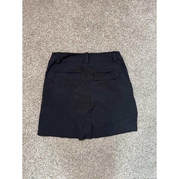 Nike Golf Dri-FIT Black Skort Womens Size 4 Athletic Skirt with Shorts Pockets - Image 2