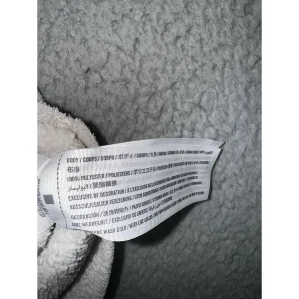 Abercrombie &‎ Fitch Hoodie Women Medium Sherpa Fleece Pullover - Image 7