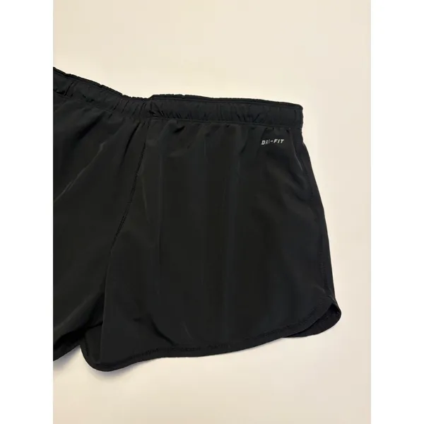 Nike Running Short Women Medium Black Dri-FIT Just Do It Waistband 3 Inch Inseam - Image 5