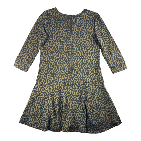 Ann Taylor Loft Womens Cheetah Print Drop Waist Fit & Flare Mini Dress Brown M - Image 8