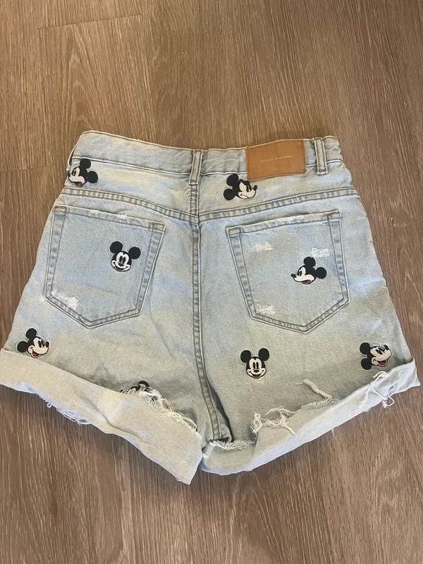 Zara Mickey Mouse shorts  - Image 2