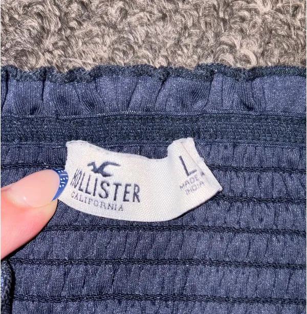 Hollister Tube Top Blue - Image 2
