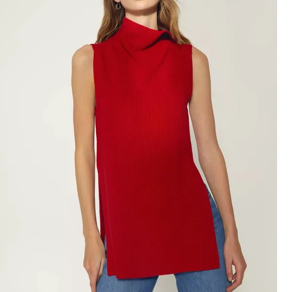 Aritzia Wilfred Durandal Sleeveless Funnel-neck Sweater - Image 2
