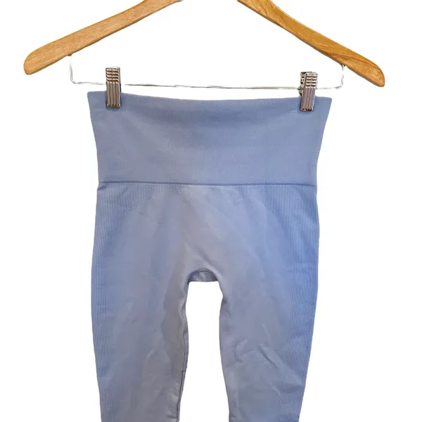 SET Active Sculptflex Seamless Active Leggings In Blue - Image 4