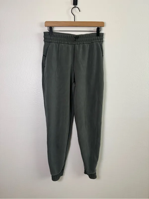 Lululemon Brushed Softstreme High-Rise Jogger Rainforest Green - Image 2
