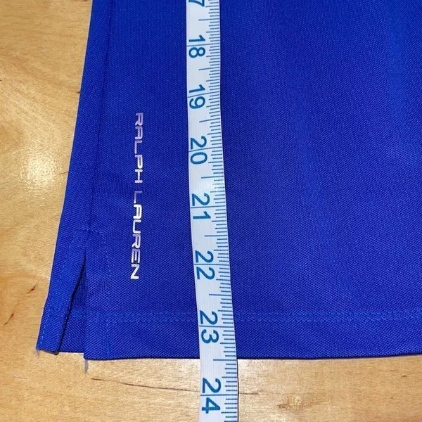 NWT RLX Ralph Lauren Womens Classic Fit Sleeveless Golf Polo‎ Shirt Blue Size XS - Image 8