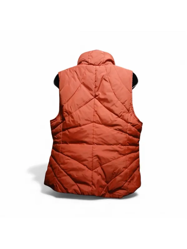 Kenneth Cole Reaction Women's Red Quilted Puffer Vest - Size L - INV316 A3 - Image 2