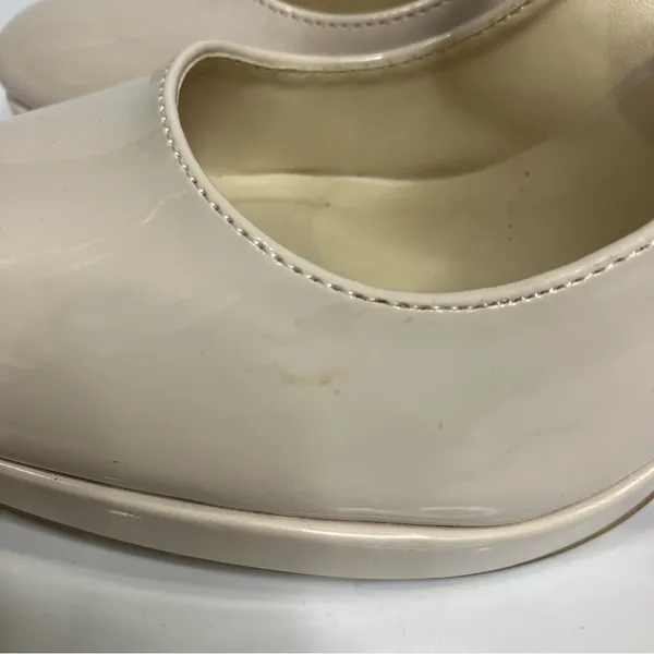 Madden girl cream mary Jane buckle block heels women’s size 8 dressy‎ trendy - Image 7