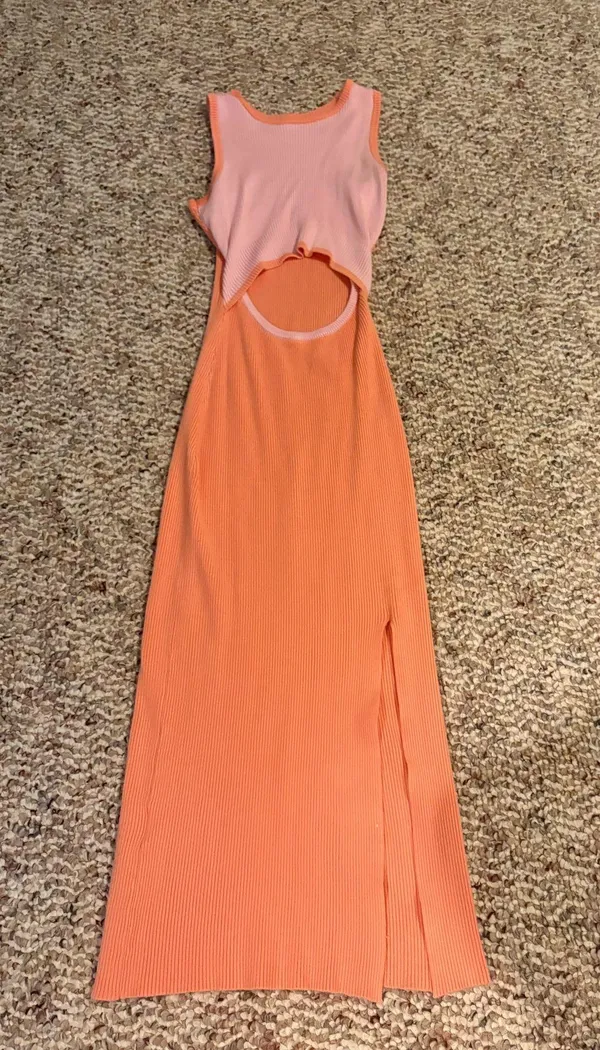 Midi dress Orange Size XS - Image 2