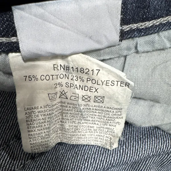 Do Denim Women's Juniors Size 5/32" Jeans Blue Denim Flap Pocket Studed Cowgirl - Image 13