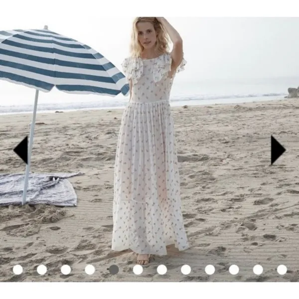 💕DOEN💕 Flora Dress ~ Salt Small White - Image 5