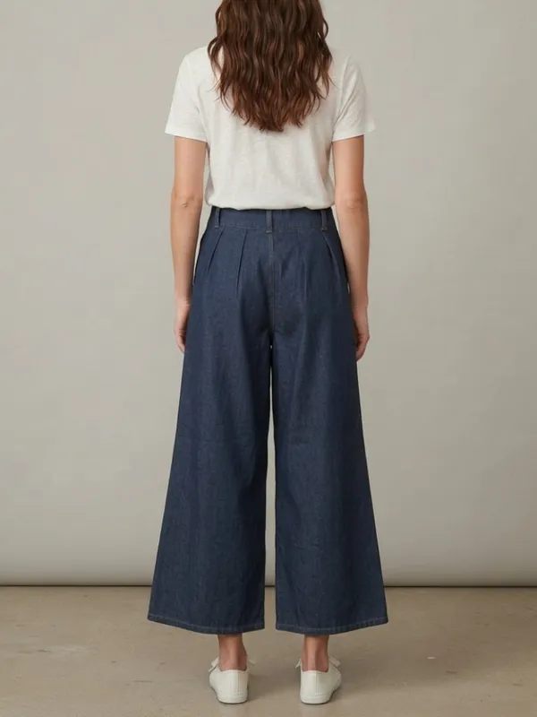 Celestial Constellation Chambray Wide - Image 2