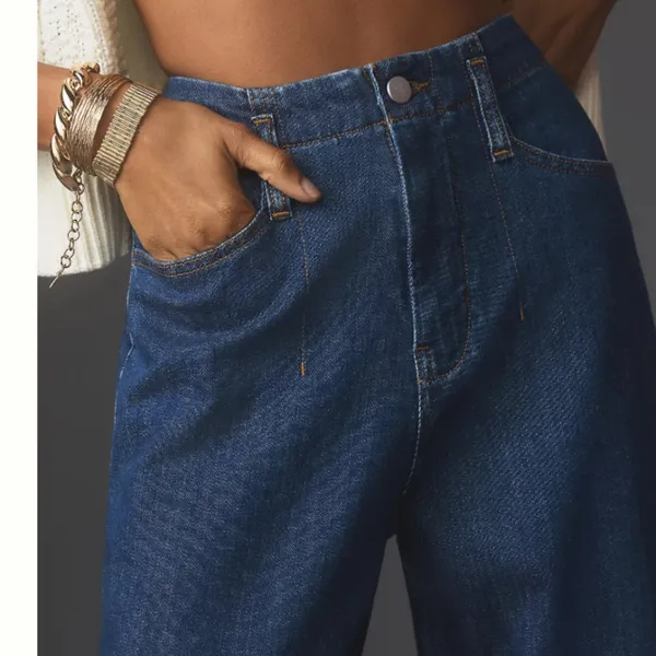 Pilcro Mid-Rise Tapered Jeans - Image 3