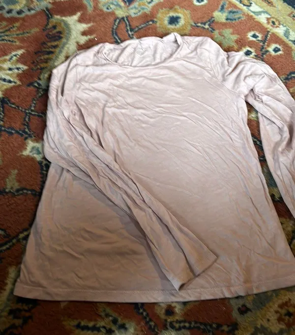 American Eagle Long Sleeve Tissue This Cotton T - Image 3