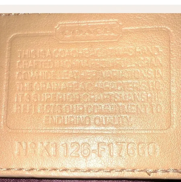 Coach Ashley Croc Embossed Bag - Image 6