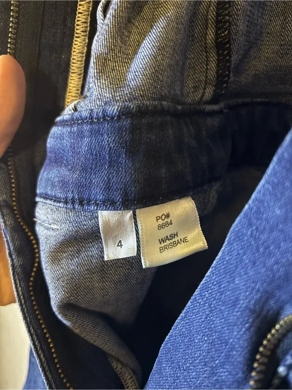 Reformation Denim Jumpsuit - Image 5