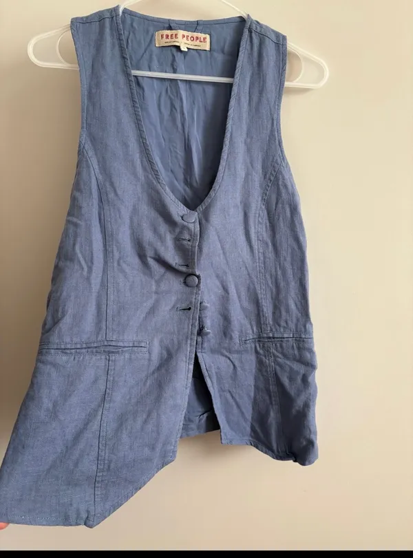 FLAW Free People Millie Vest Size XS - Image 5